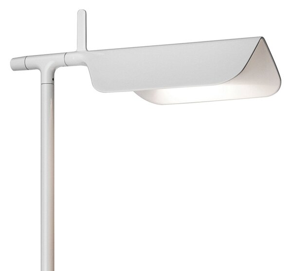 FLOS Tab lampă podea LED alb 2700K 180° rotativă, Alb, Camera de zi / sufragerie, Metal, Design