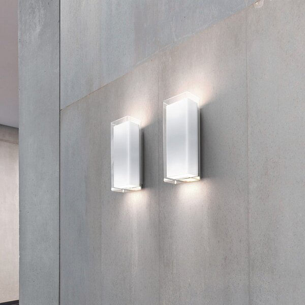 Lampă de perete Serien Lighting, Rod Wall, reglabil, Alb, Camera de zi, Sticlă, Design