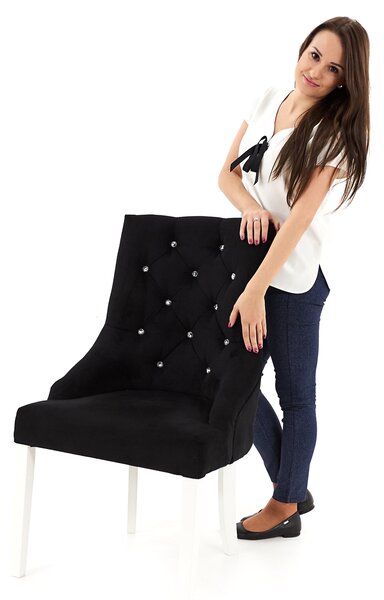 Scaun Cristal cu cristale