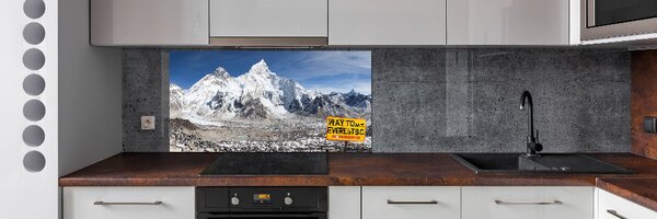 Panou perete bucătărie muntele Everest