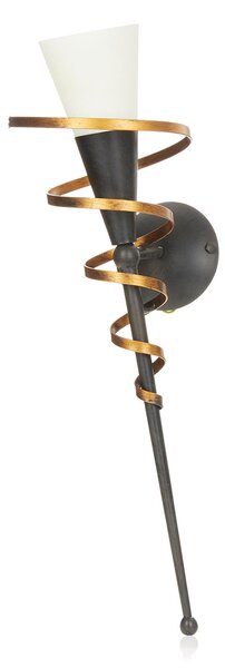 Kögl Torță de perete Bonito, reglabil, Negru, Camera de zi / sufragerie, Metal, Casă de țară / Rustic