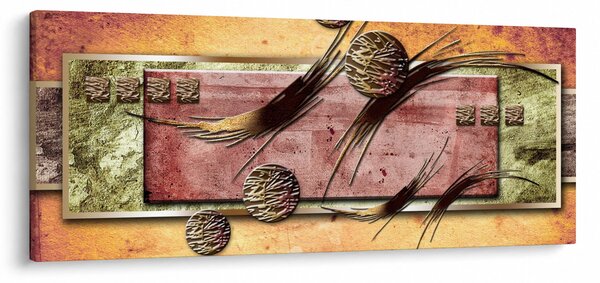 Tablou abstract (120x50 cm)