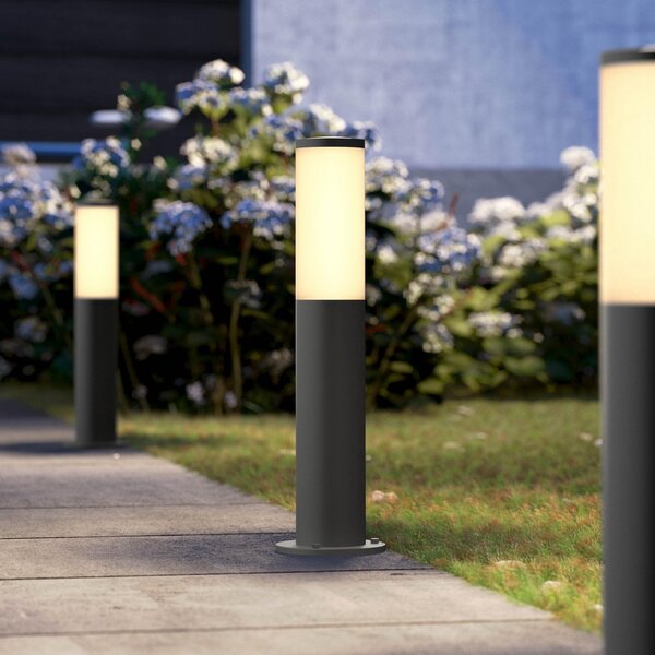 Philips Utrecht Lampă cu soclu E27 antracit, reglabil, Negru, Metal