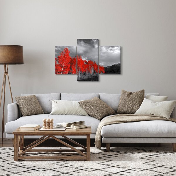 Tablou - Copaci în culorile toamnei (90x60 cm)