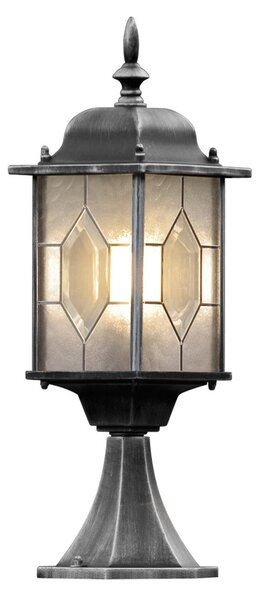 Konstsmide Lampă cu postament Milano, Negru, Plastic