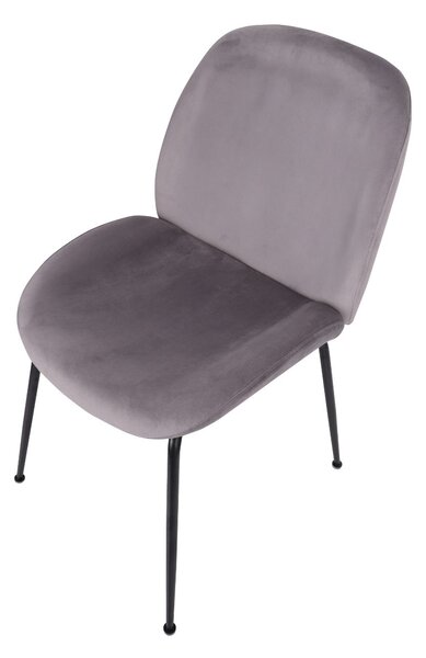 Scaun Dori Black gri