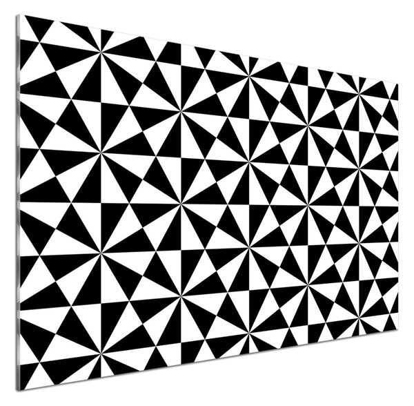 Panou sticlă decorativa bucătărie fundal geometrică