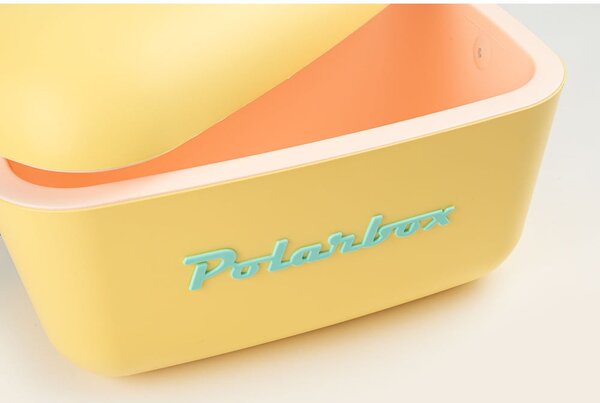 Cutie termoizolantă galbenă 20 l Pop – Polarbox