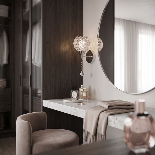 LAMPĂ DE PERETE STIL GLAMOUR APP716-1W E27