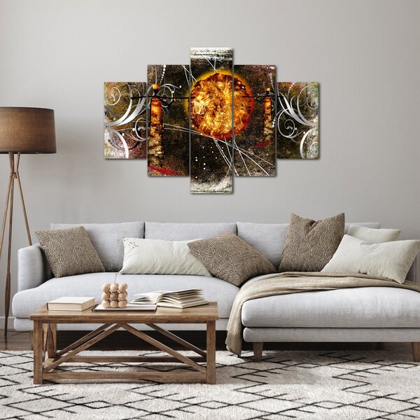 Tablou cu pictură epochală străveche (150x105 cm)