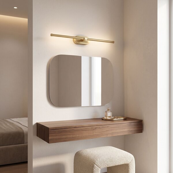 Aplică LED pentru baie APP1893-1W 60 cm BRUSH GOLD