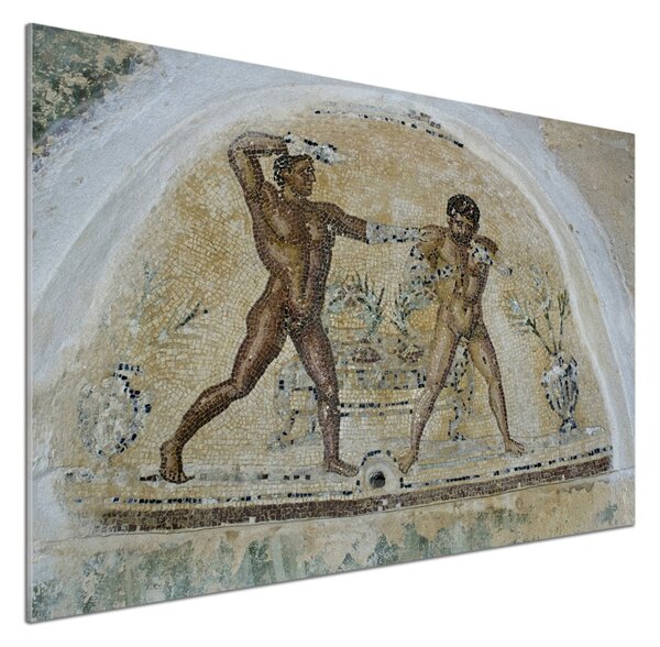 Panou sticlă decorativa bucătărie Mozaic