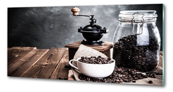 Sticlă bucătărie Râșniță de cafea
