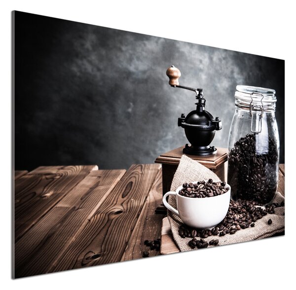 Sticlă bucătărie Râșniță de cafea