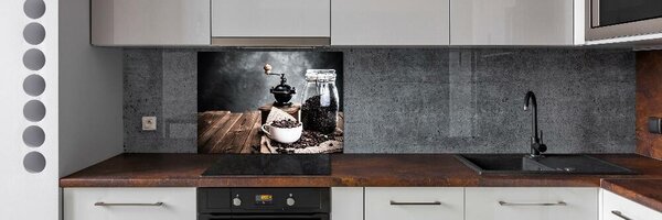 Sticlă bucătărie Râșniță de cafea