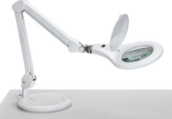 Maul MAULmakro Lumină de lucru LED, alb, 46 cm, suport, Alb, Studiu / Birou, Plastic, Modern