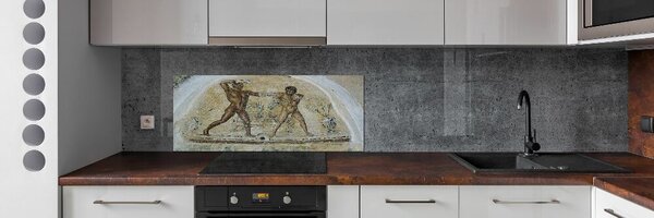 Panou sticlă decorativa bucătărie Mozaic