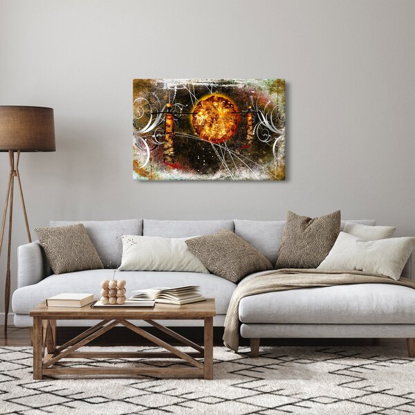 Tablou cu pictură epochală străveche (90x60 cm)