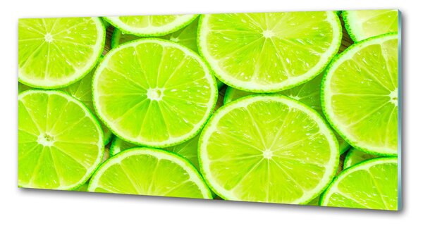 Panou sticla securizata bucatarie lămâi verzi