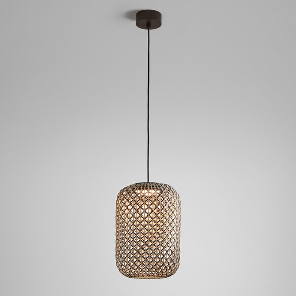 Bover Nans S/31.2 LED pentru exterior, maro, reglabil, Maro / Rugină, Plastic, Design