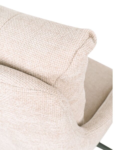 Scaun de dining pivotant Fioro bej