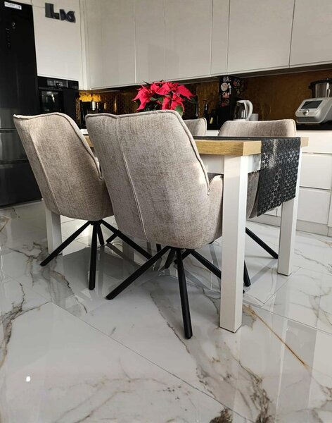 Scaun de dining Stanley bej