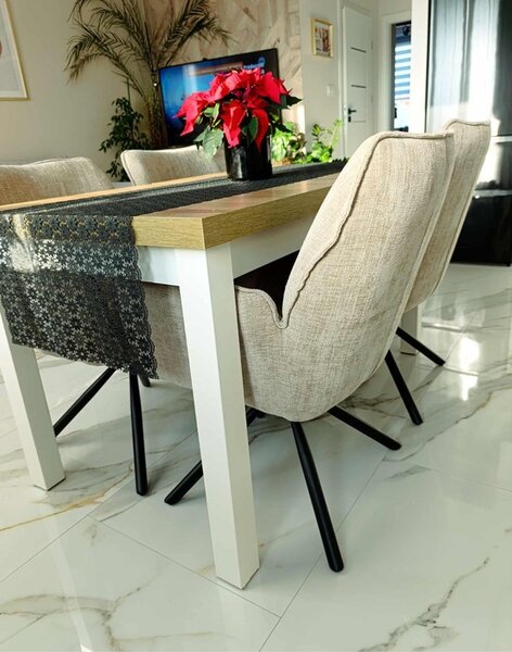 Scaun de dining Stanley bej