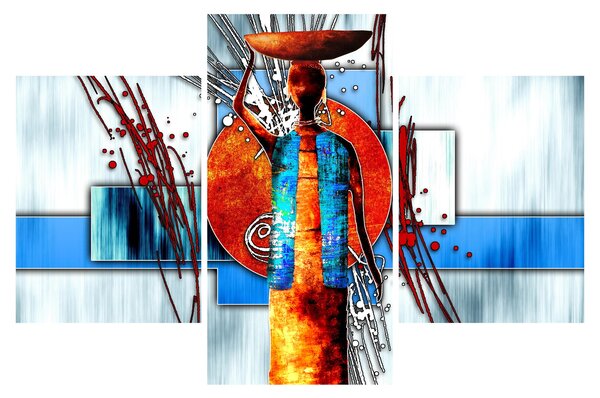 Tablou picturii persoanei străveche (90x60 cm)