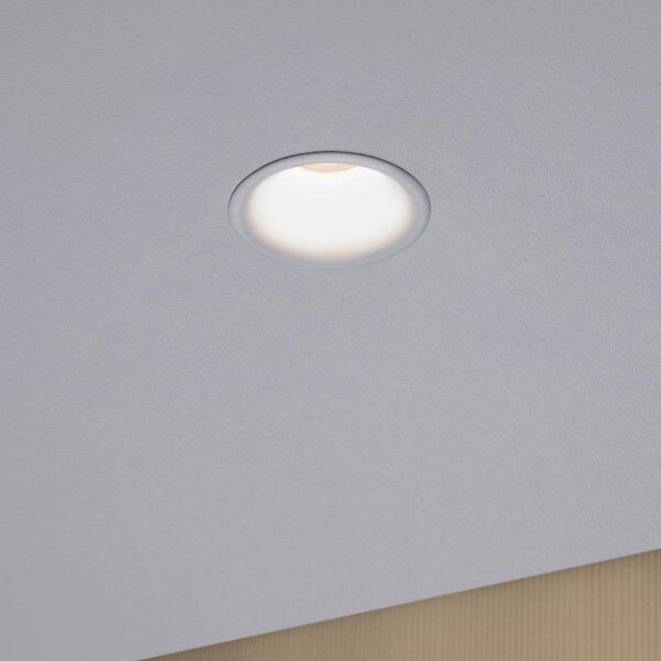Paulmann lampă LED încastrată Cymbal 3x6,8W IP44, reglabil, Alb, Camera de zi / sufragerie, Plastic, Modern, Corpuri de iluminat încastrate rotunde