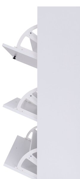 Dulap de pantofi Rivo White