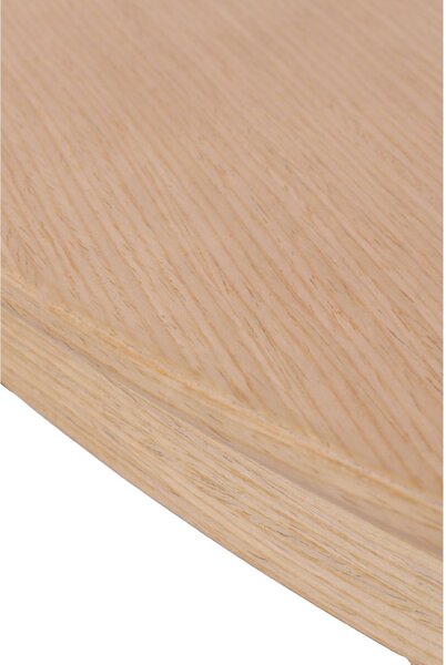 Masă rotundă extensibilă Sorrento (120-160 cm), stejar natural