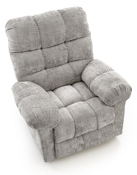 Fotoliu recliner tip bubble Amore, gri