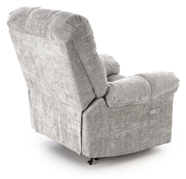 Fotoliu recliner tip bubble Amore, gri