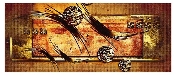 Tablou abstracției (120x50 cm)