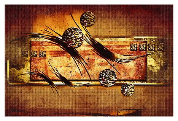 Tablou abstracției (90x60 cm)