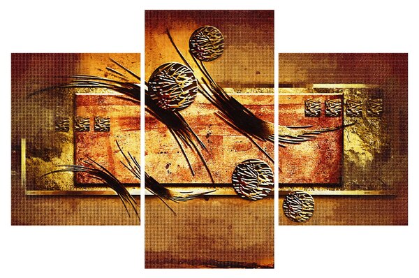Tablou abstracției (90x60 cm)