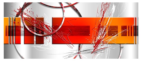 Tablou abstract (120x50 cm)