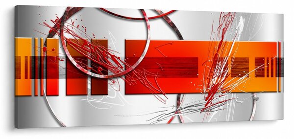 Tablou abstract (120x50 cm)