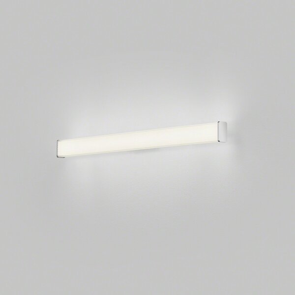 Helestra LED de perete Alla IP44 90cm cromat pentru baie, Metalic, Baie, Plastic, Modern