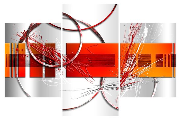 Tablou abstract (90x60 cm)