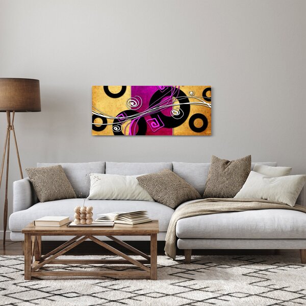 Tablou abstracției (120x50 cm)