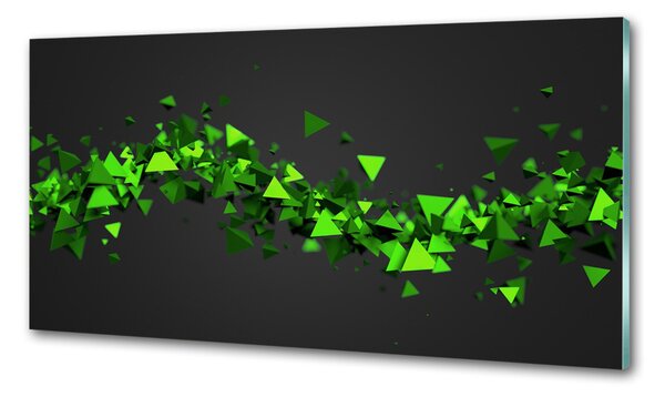 Sticlă pentru bucătărie val geometric