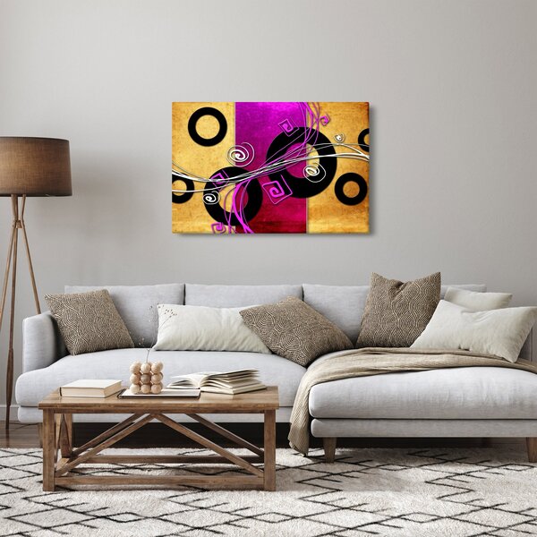 Tablou abstracției (90x60 cm)