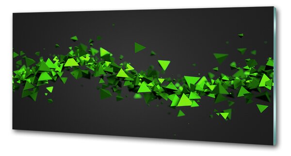 Sticlă pentru bucătărie val geometric