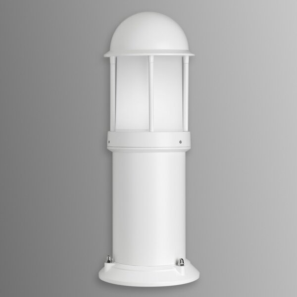 LCD Lampă cu postament Marco din aluminiu, alb, reglabil, Alb, Metal, Modern