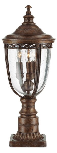 Elstead Lampă cu postament English Bridle, bronz, reglabil, Bronz / Alamă Veche, Metal, Antichitate, Felinar