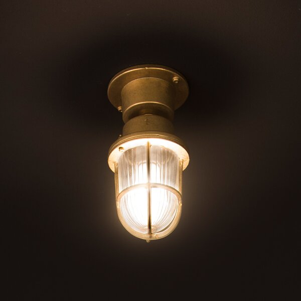 FARO BARCELONA Lampă cu postament Mauren din alamă, Auriu / Alamă, Metal, Maritimă
