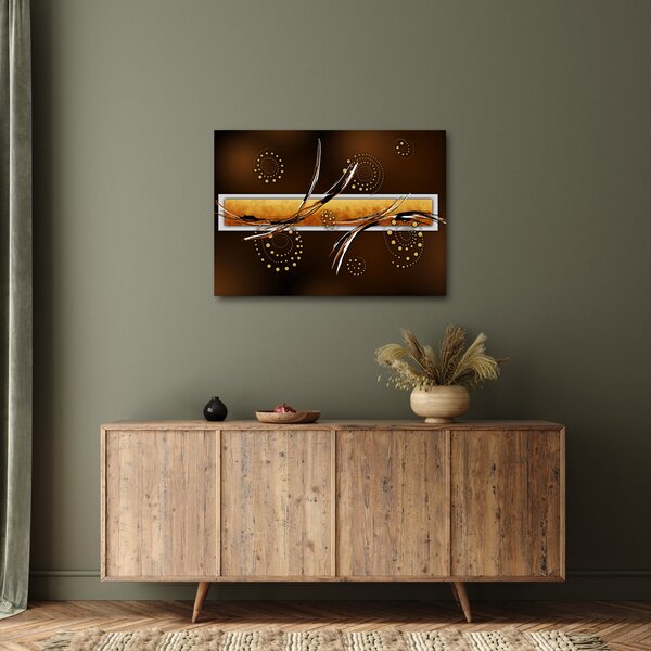 Tablou abstracției - Fluturi (70x50 cm)