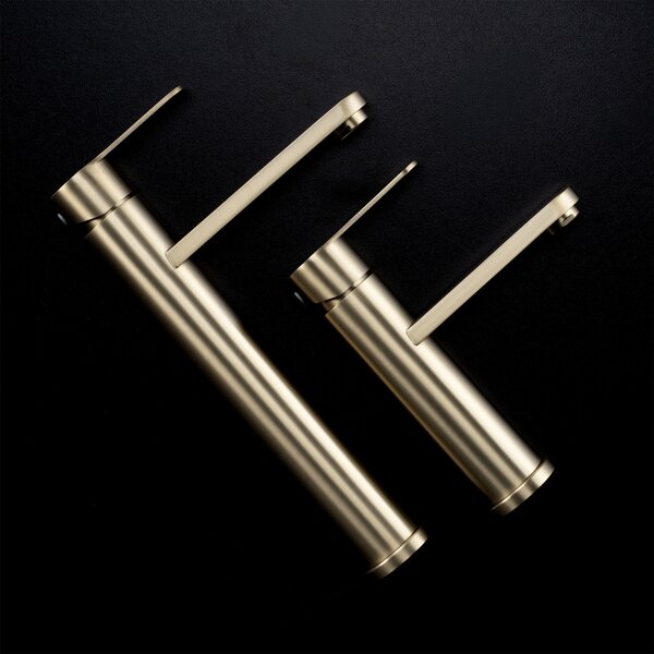 Baterie pentru baie Rea Arcos Brush Gold