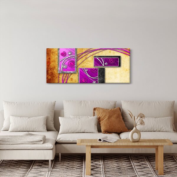 Tablou abstracție (120x50 cm)